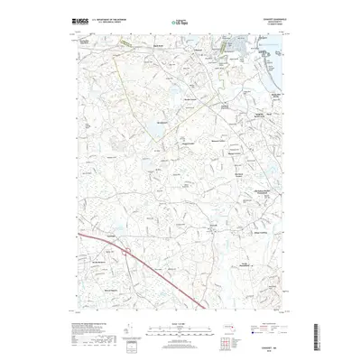 2018 Map of Cohasset, 2018 Print