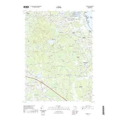 2021 Map of Cohasset, 2021 Print