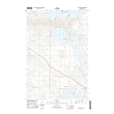 2016 Map of Cohasset West, 2016 Print