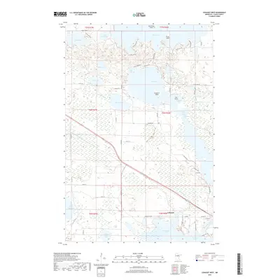 2019 Map of Cohasset West, 2019 Print