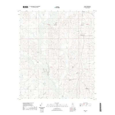 2020 Map of Cohay, 2020 Print