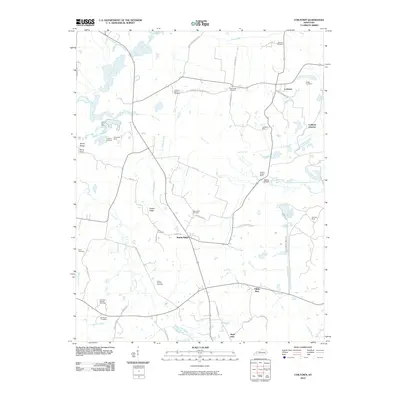 2010 Map of Coiltown, 2010 Print
