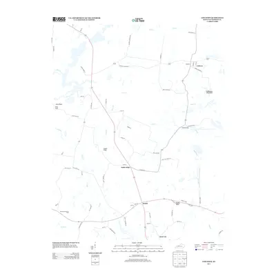 2013 Map of Coiltown, 2013 Print