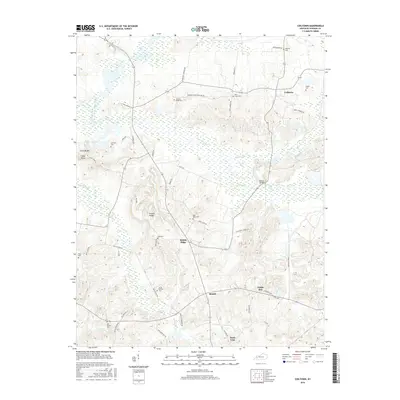 2016 Map of Coiltown, 2016 Print