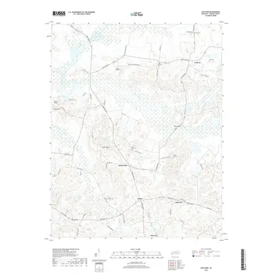2019 Map of Coiltown, 2019 Print