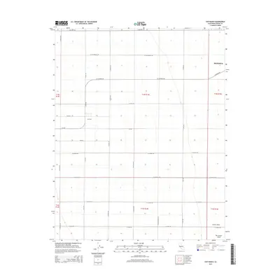2015 Map of Coit Ranch, 2015 Print