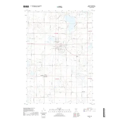 2019 Map of Cokato, 2019 Print
