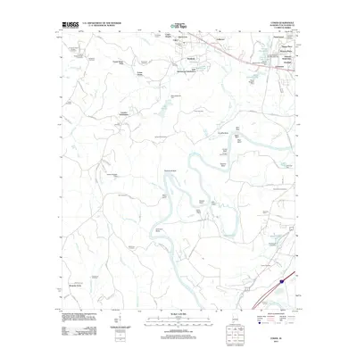 2011 Map of Coker, 2011 Print