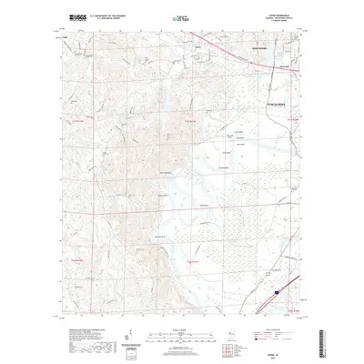 2020 Map of Coker, 2020 Print