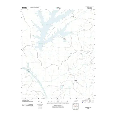 2010 Map of Cokesbury, 2010 Print