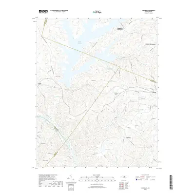 2019 Map of Cokesbury, 2019 Print