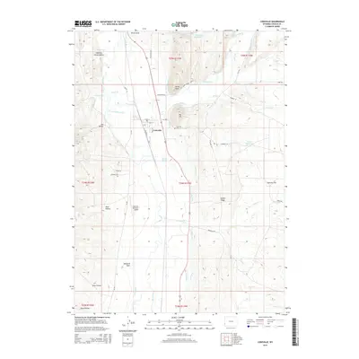 2015 Map of Cokeville, 2015 Print