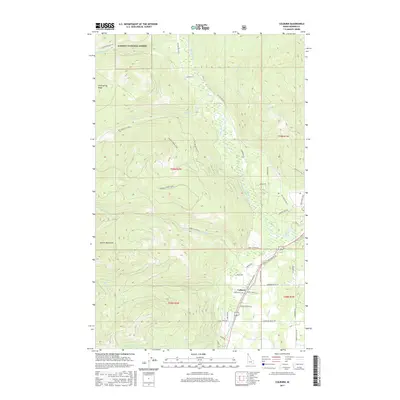 2017 Map of Colburn, 2017 Print