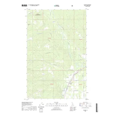 2020 Map of Colburn, 2020 Print