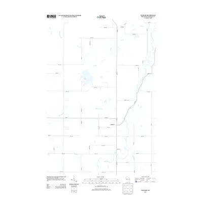 2013 Map of Colburn, 2013 Print