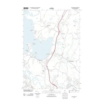 2012 Map of Colchester, 2012 Print