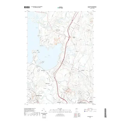2021 Map of Colchester, 2021 Print