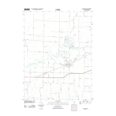 2012 Map of Colchester, 2012 Print