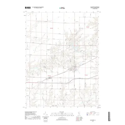 2018 Map of Colchester, 2018 Print