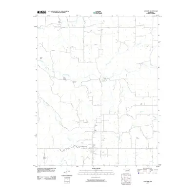 2010 Map of Colcord, 2010 Print