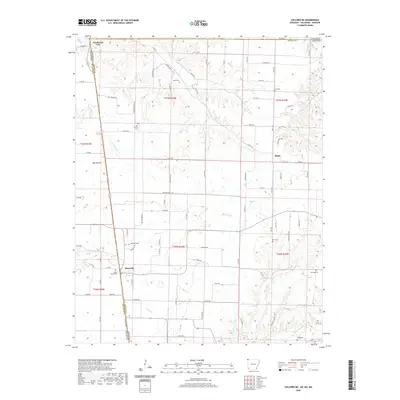 2020 Map of Colcord NE, 2020 Print