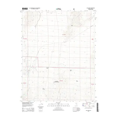 2014 Map of Cold Creek, 2014 Print