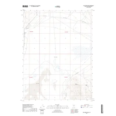 2018 Map of Cold Creek Ranch, 2018 Print