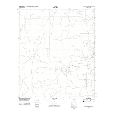 2010 Map of Cold Creek Spring, 2010 Print