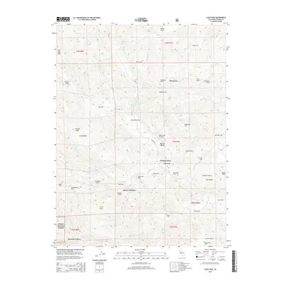 2015 Map of Cold Fork, 2015 Print