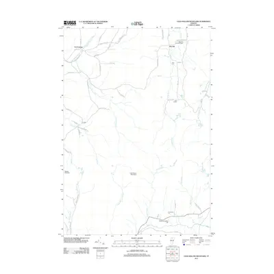 2012 Map of Cold Hollow Mountains, 2012 Print