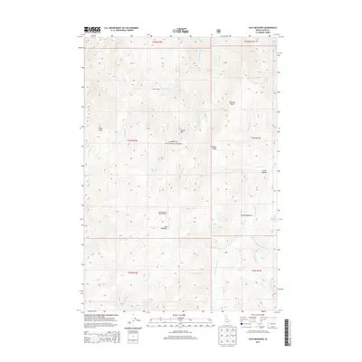 2013 Map of Cold Meadows, 2013 Print