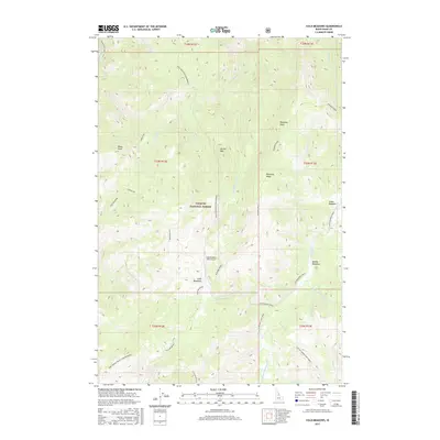 2017 Map of Cold Meadows, 2017 Print