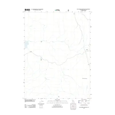2012 Map of Cold Spring Mountain, 2012 Print