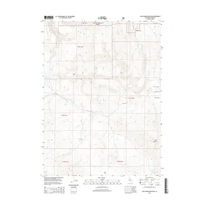2015 Map of Cold Spring Mountain, 2015 Print
