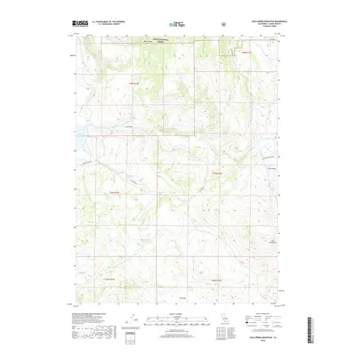 2018 Map of Cold Spring Mountain, 2018 Print