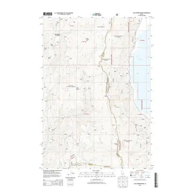2013 Map of Cold Spring Ridge, 2013 Print