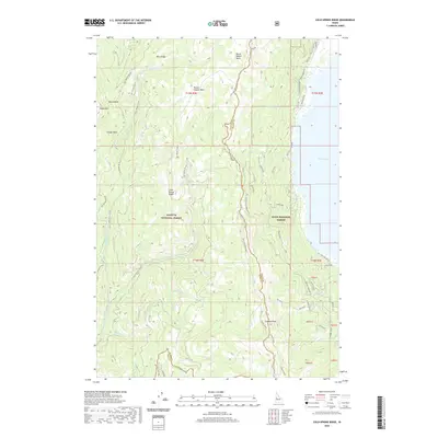 2020 Map of Cold Spring Ridge, 2020 Print