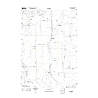 2013 Map of Colden, 2013 Print