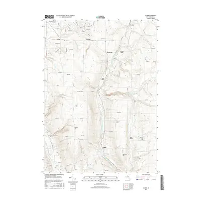 2016 Map of Colden, 2016 Print