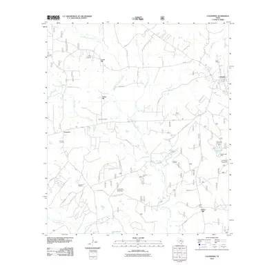2010 Map of Coldspring, 2010 Print
