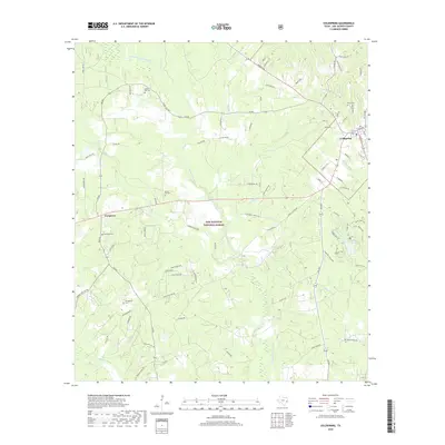 2019 Map of Coldspring, 2019 Print