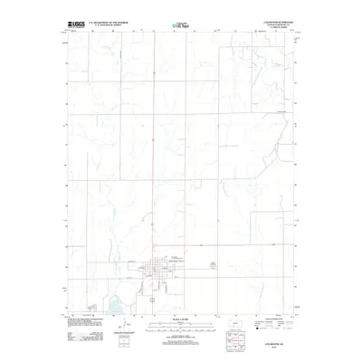 2012 Map of Coldwater, 2012 Print