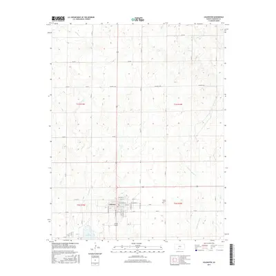2016 Map of Coldwater, 2016 Print