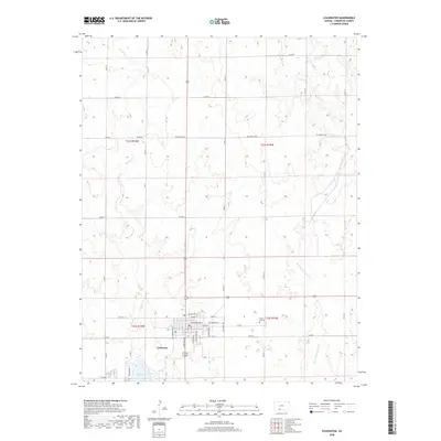 2018 Map of Coldwater, 2018 Print