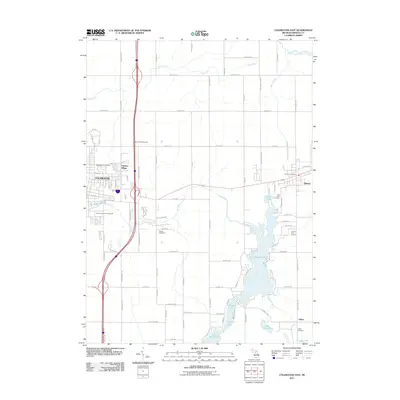 2011 Map of Coldwater East, 2011 Print