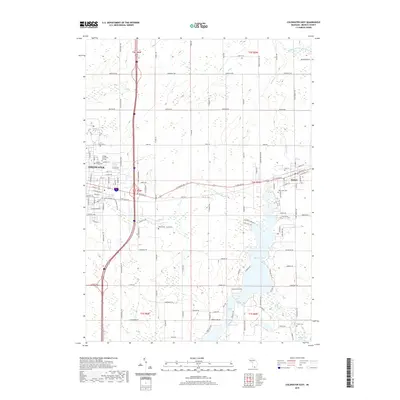 2019 Map of Coldwater East, 2019 Print