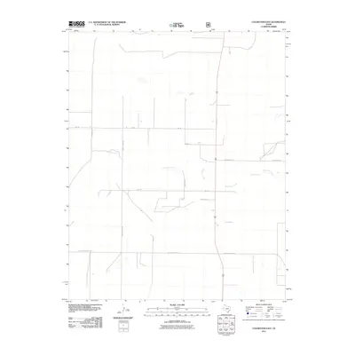 2011 Map of Coldwater East, 2011 Print