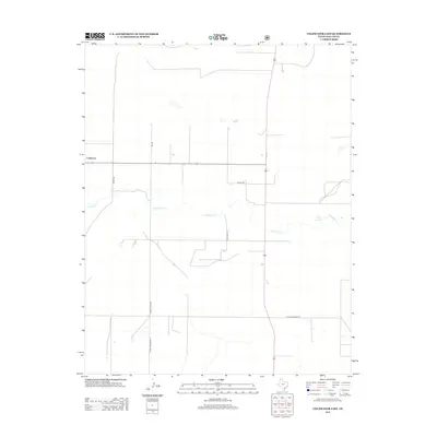 2012 Map of Coldwater East, 2012 Print