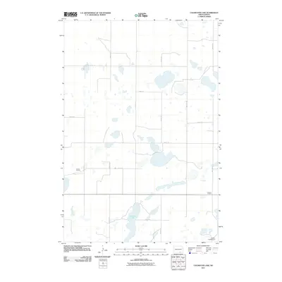 2011 Map of Coldwater Lake, 2011 Print