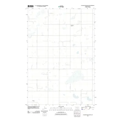 2011 Map of Coldwater Lake NE, 2011 Print